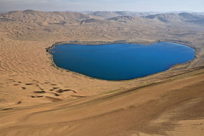 Scenic view of desert