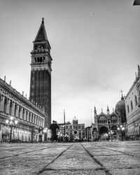 Low angle view of piazza san marco in venice