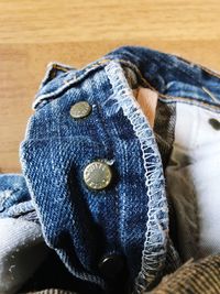 High angle view of butterfly