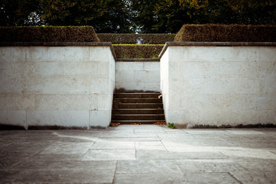 Entrance of building