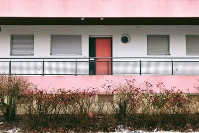 Low angle view of building against sky