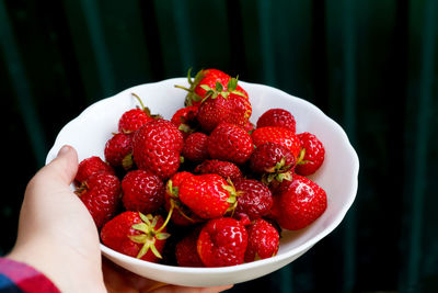 Close-up of strawberries