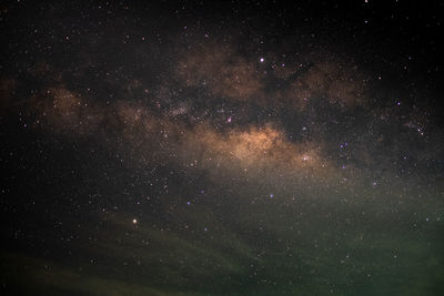 Low angle view of stars in sky