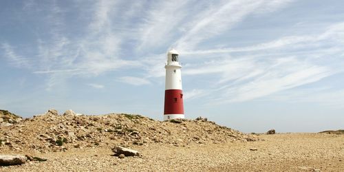 Lighthouse on beach