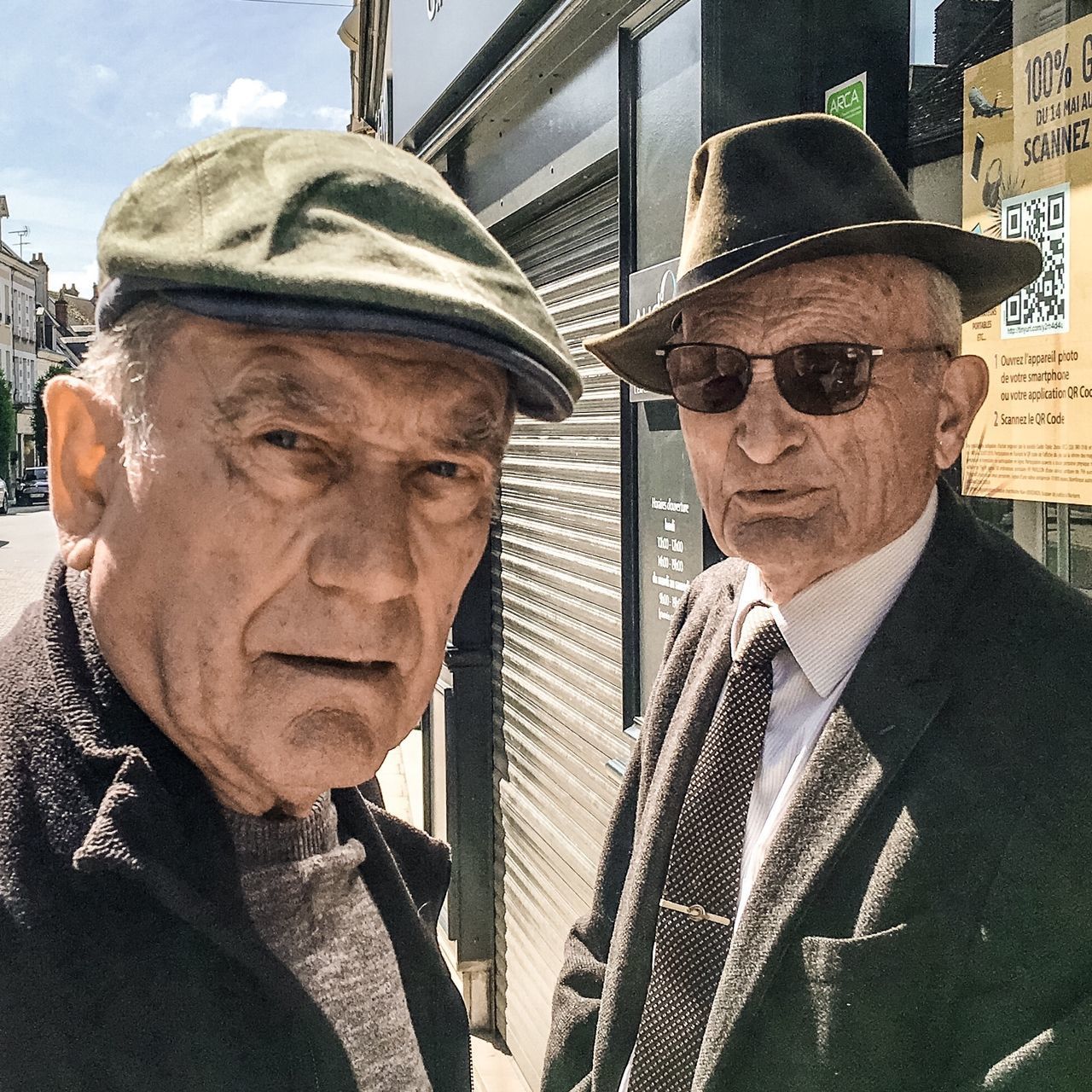 PORTRAIT OF MAN WITH HAT