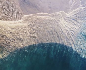 Aerial view of island