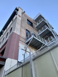 High angle shot of houston building 