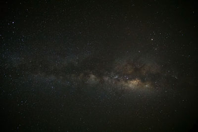 Low angle view of stars in sky