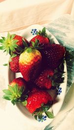 Close-up of strawberries