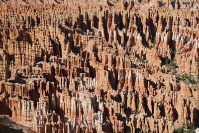 Full frame shot of rock formation