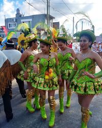 Group of people in traditional clothing