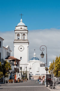 Church against sky