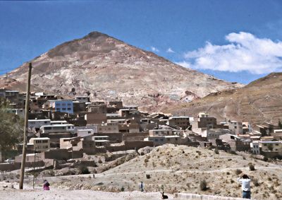 Buildings in city against sky