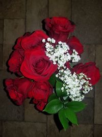 Close-up of rose bouquet