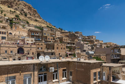 View of buildings in city