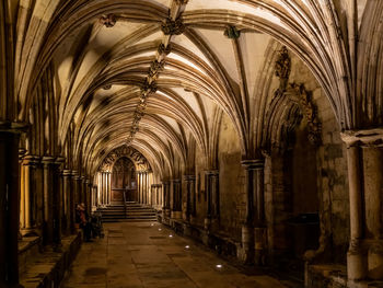 Corridor of building