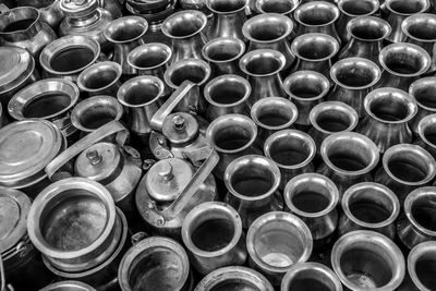 Full frame shot of utensils for sale