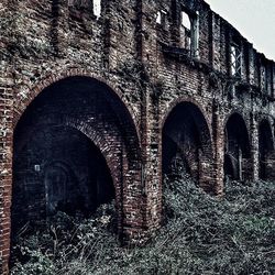 Low angle view of old building