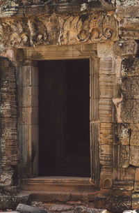 Entrance of old building