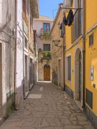 Street amidst buildings in city