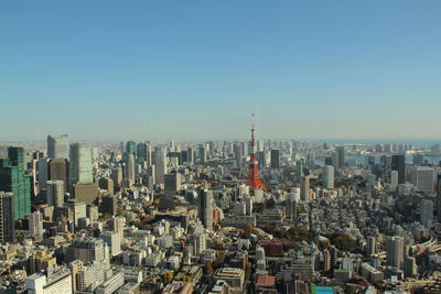 Aerial view of a city