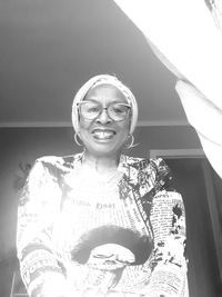 Portrait of a smiling young woman