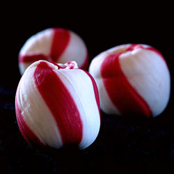 Close-up of candies on table