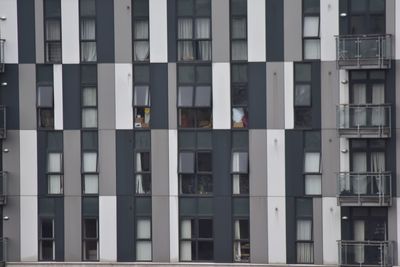 Full frame shot of modern building