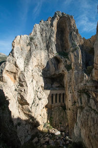 View of old ruins