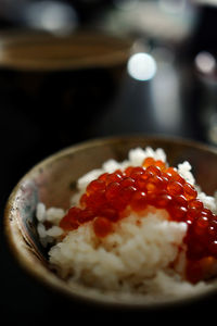 Close-up of food