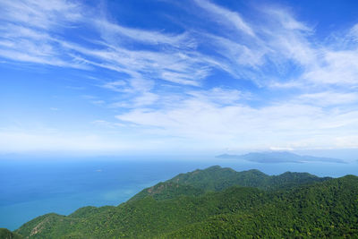 Scenic landscape in malaysia