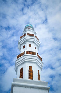 Low angle view of building against sky