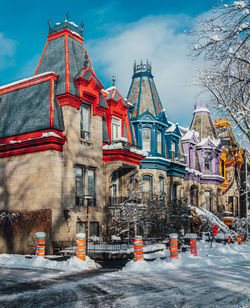 Buildings in city