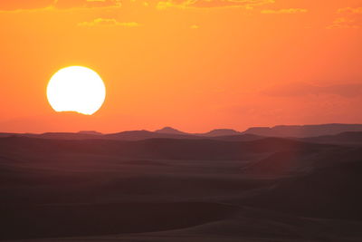 Sahara sunset