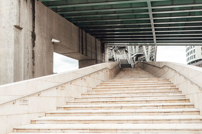 Low angle view of staircase