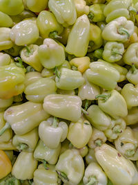 Full frame shot of vegetables in market