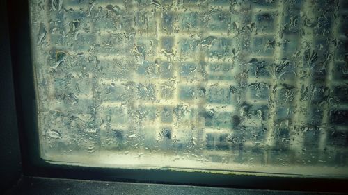 Full frame shot of window