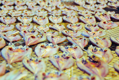 Full frame shot of food at market