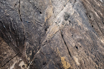 Full frame shot of rock formations