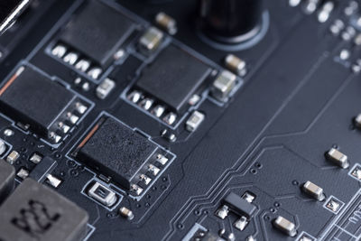 Full frame shot of circuit board