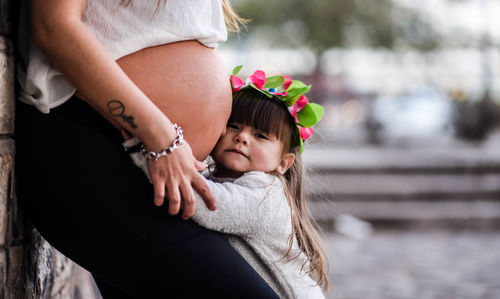 Mother and daughter