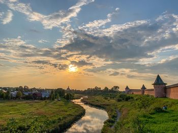 Picturesque views of suzdal