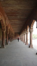 Corridor of historic building