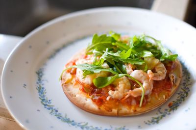 Close-up of food in plate