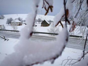 Close-up of snow