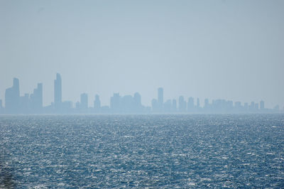 Horizon over water