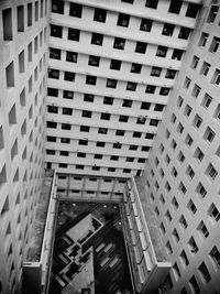 Low angle view of modern building