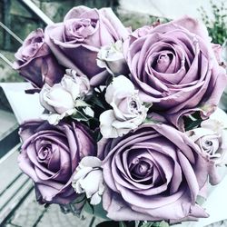 Close-up of rose bouquet