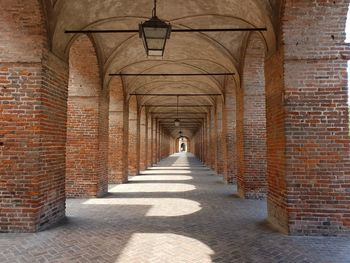 Corridor of building