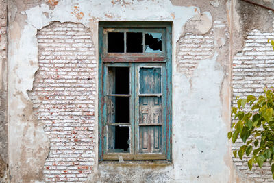 Exterior of old house